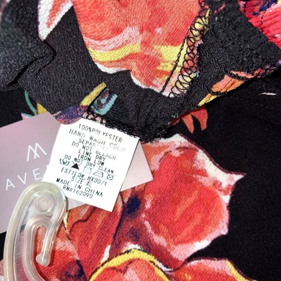 MAVERICK THE COLLECTION sz M Tube Cropped Top & Wide Leg 2 Pc Pants Set Outfit - Picture 4 of 8